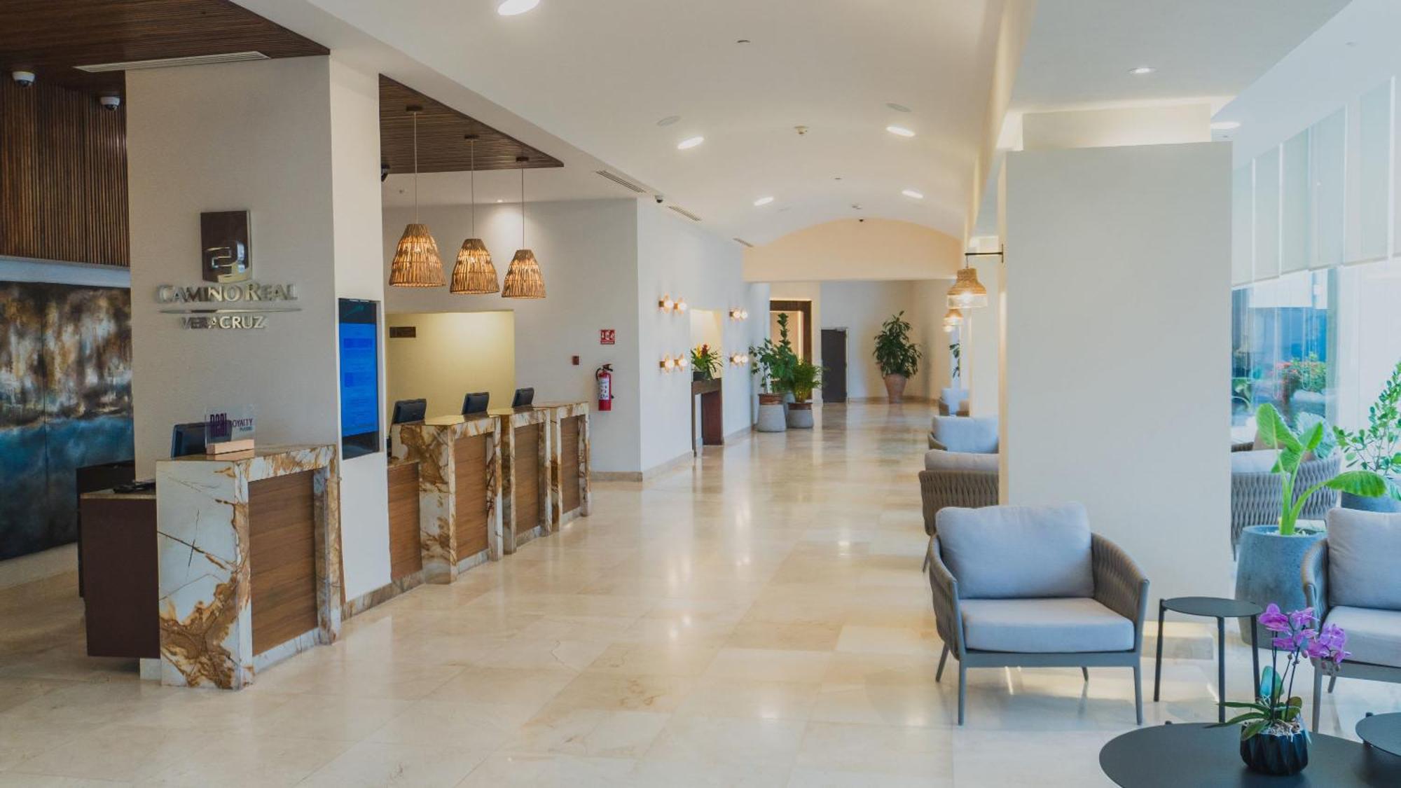 Camino Real Veracruz Dış mekan fotoğraf Lobby
