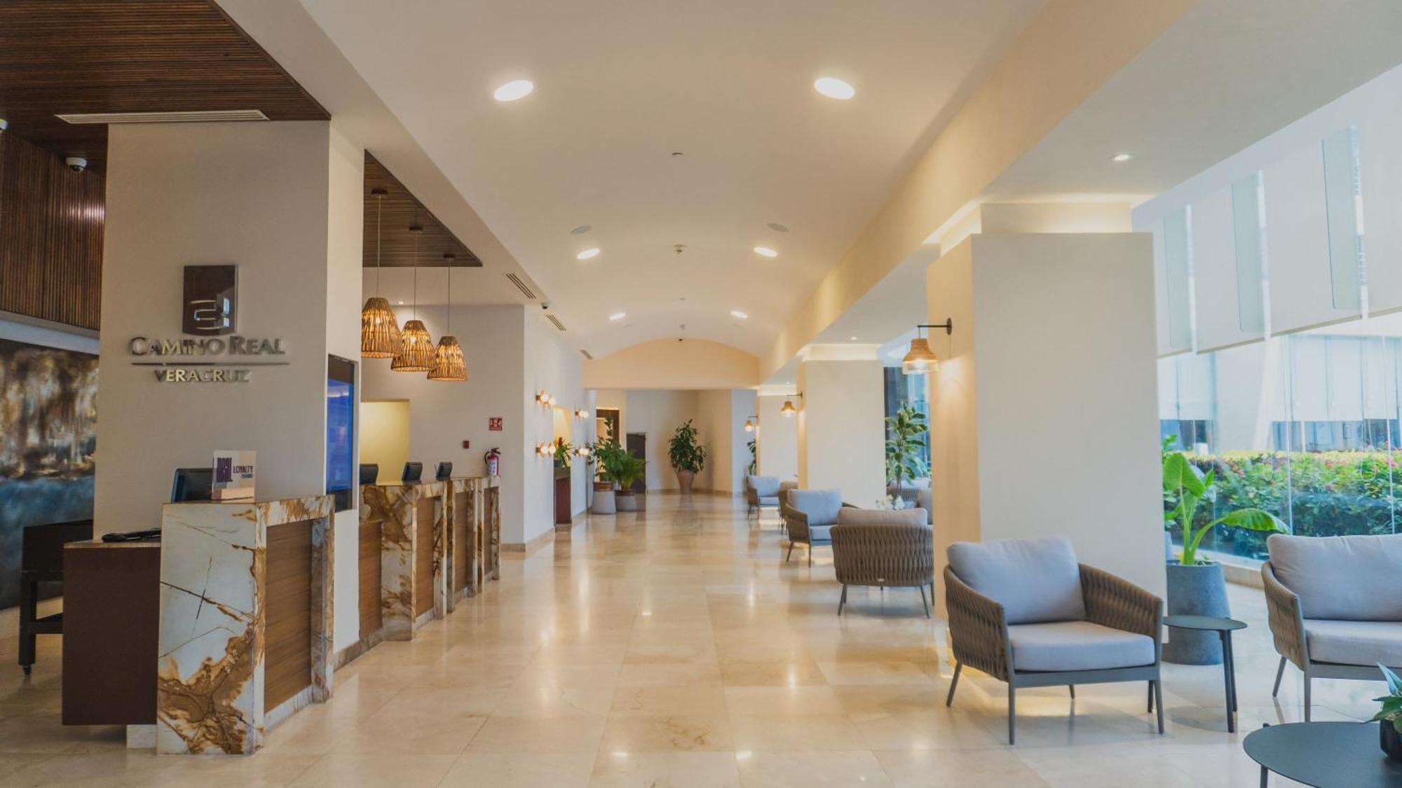 Camino Real Veracruz Dış mekan fotoğraf Lobby